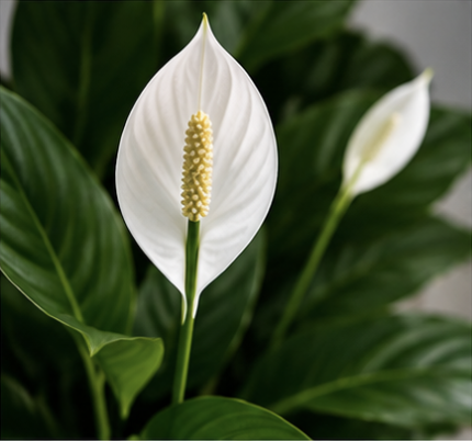 Peace Lily/Spathiphyllum Macrophyllum - Indoor Air-Purifying